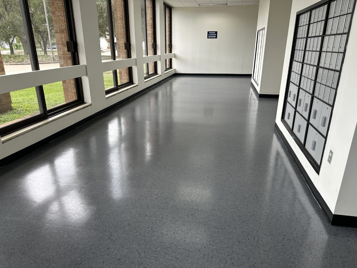 Sealed Concrete And VCT | Houston, TX - Pace Flooring